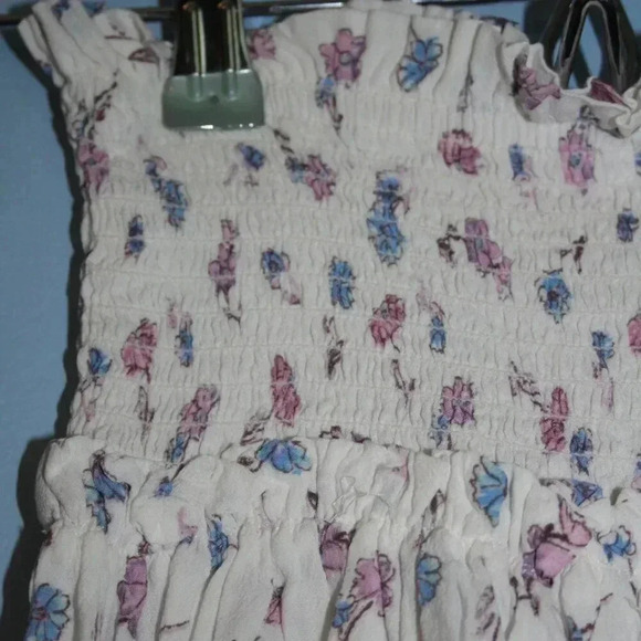 Skylar + Madison Pink and Blue Floral Print Skirt Sized Medium - Picture 7 of 14